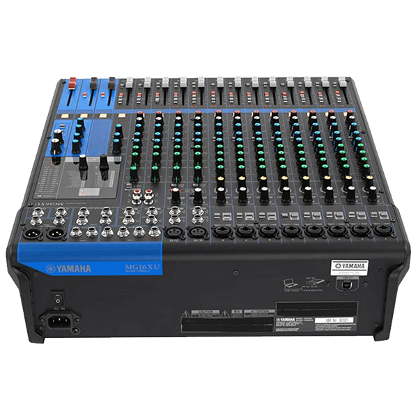 YAMAHA MG016XU - mezcladora de audio USB de 16 canales con efectos - Casa  Musical Delgado