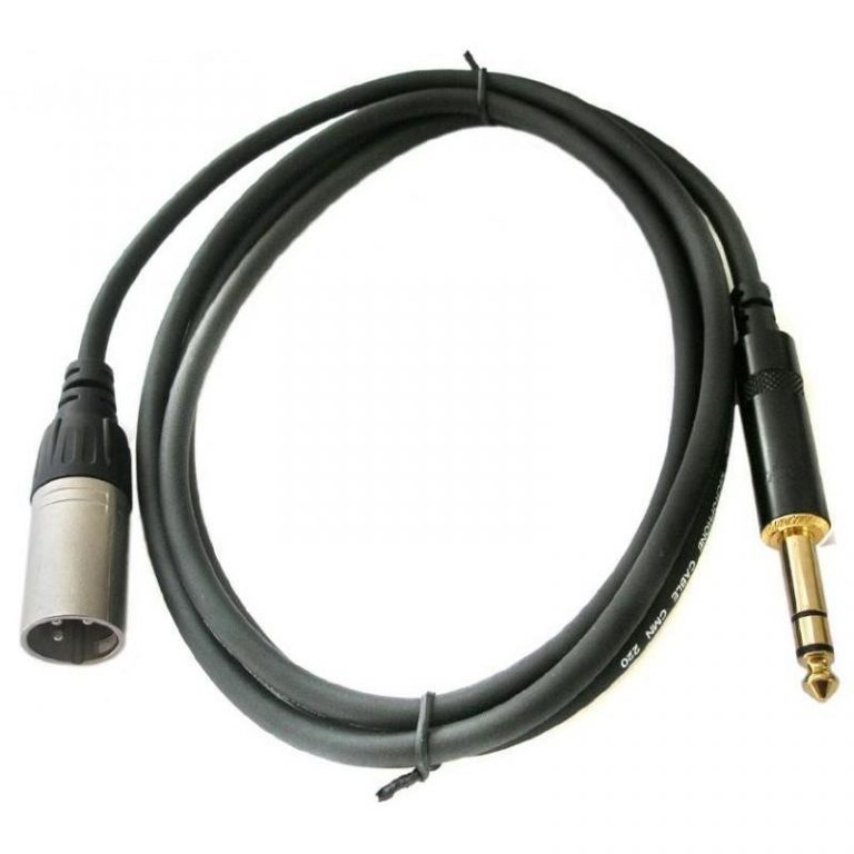 CABLE XLRTRS BALANCEADO 3 mts. Para Monitores de Estudio Casa