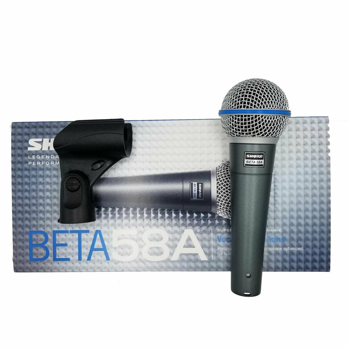 Micrófono Shure BETA 58A Vocal supercardioide, Music Box